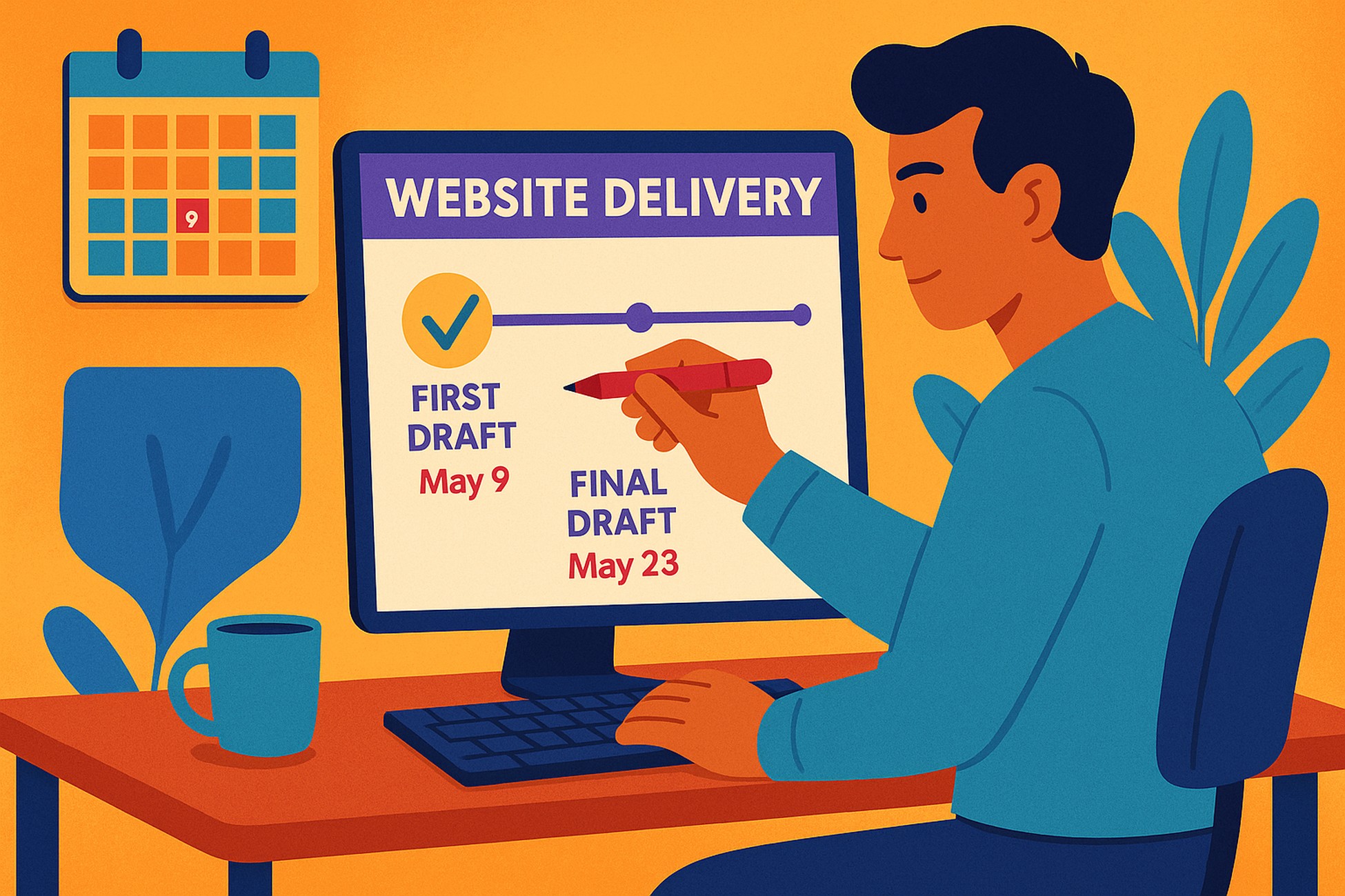 client onboard checklist - set timeline