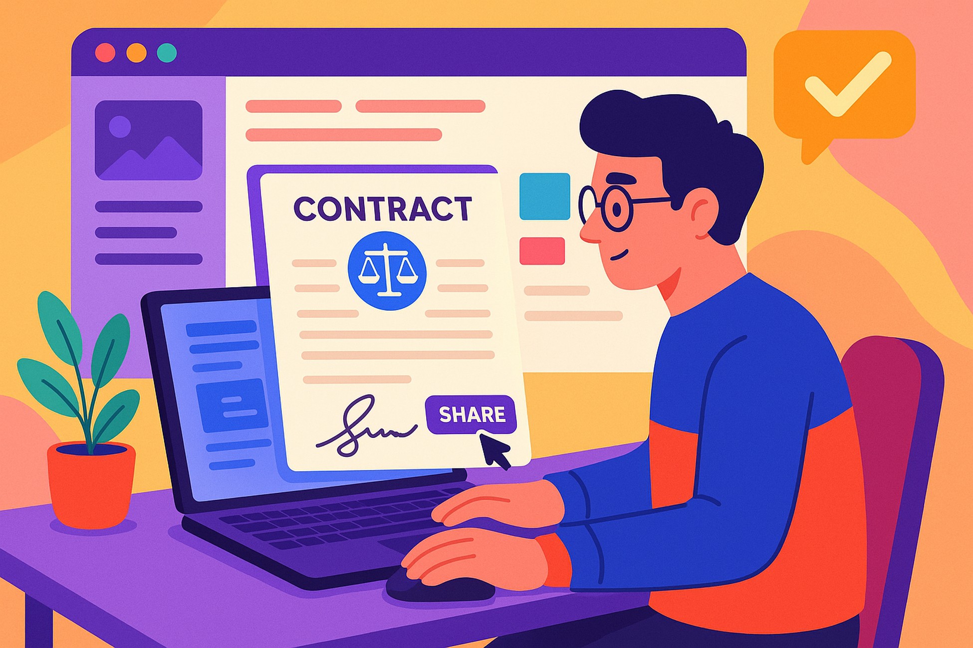 client onboarding - contract
