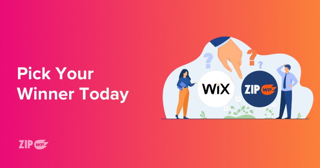 ZipWP vs Wix