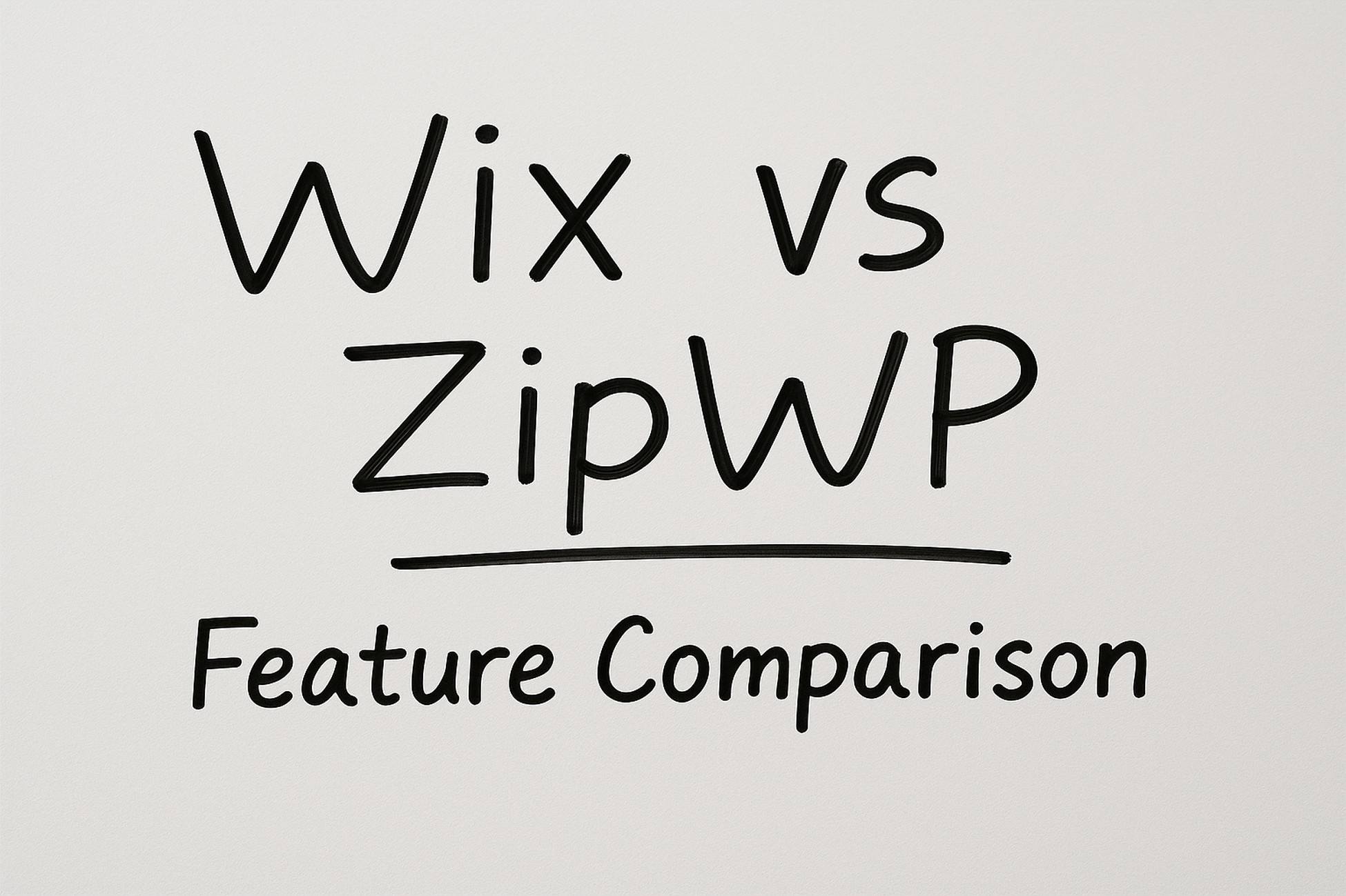 wix vs zipwp feature comparison